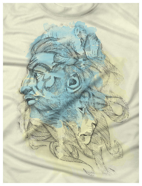 Lion & the Lamb T-Shirt - Yellow