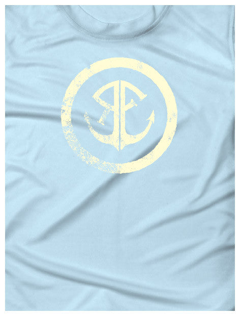Circle Anchor T-Shirt - Blue