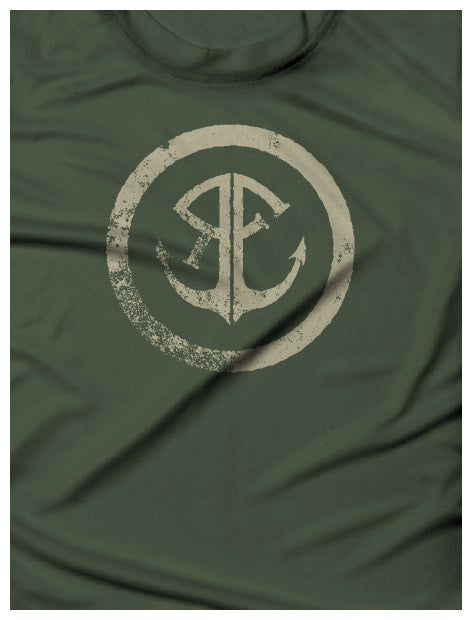 Circle Anchor T-Shirt - Green